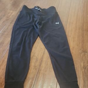 Puma Kids Black Sweatpants